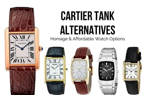 vintage cartier watch dupe|cartier watch alternative.